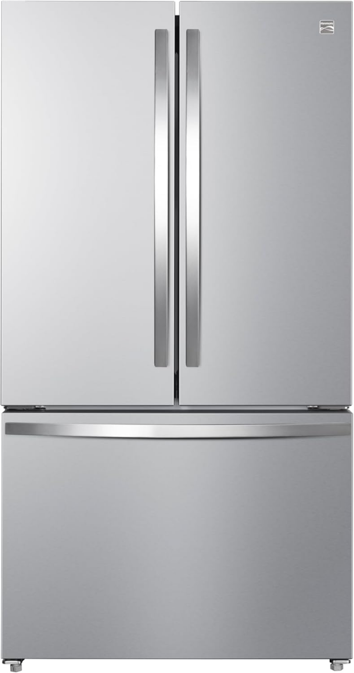 46-75515 Counter-Depth French Door Refrigerator/Freezer with Fingerprint-Resistant Stainless Steel, Ice Maker, Quiet and Energy Efficient Inverter Compressor, 36 Inch