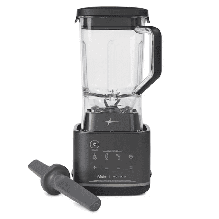 72-Oz 3-Speed Blender and Food Processor Combo (Black)