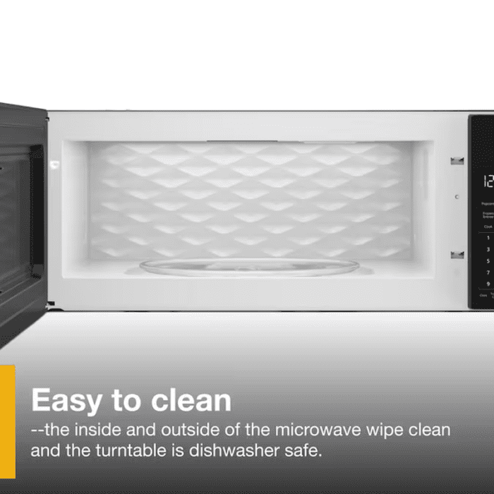 1.1-Cu Ft 1000-Watt Low Profile 30-In Over-The-Range Microwave (Stainless Steel) - Image 12