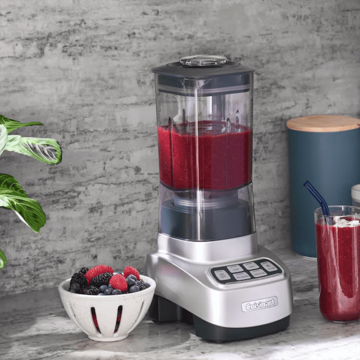 56-Oz 2-Speed Countertop Blender (Silver) - Image 5