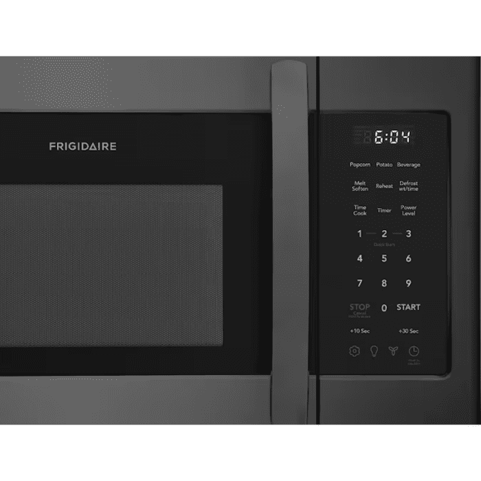 1.8-Cu Ft 1000-Watt 29.88-In Over-The-Range Microwave (Black Stainless Steel) - Image 4