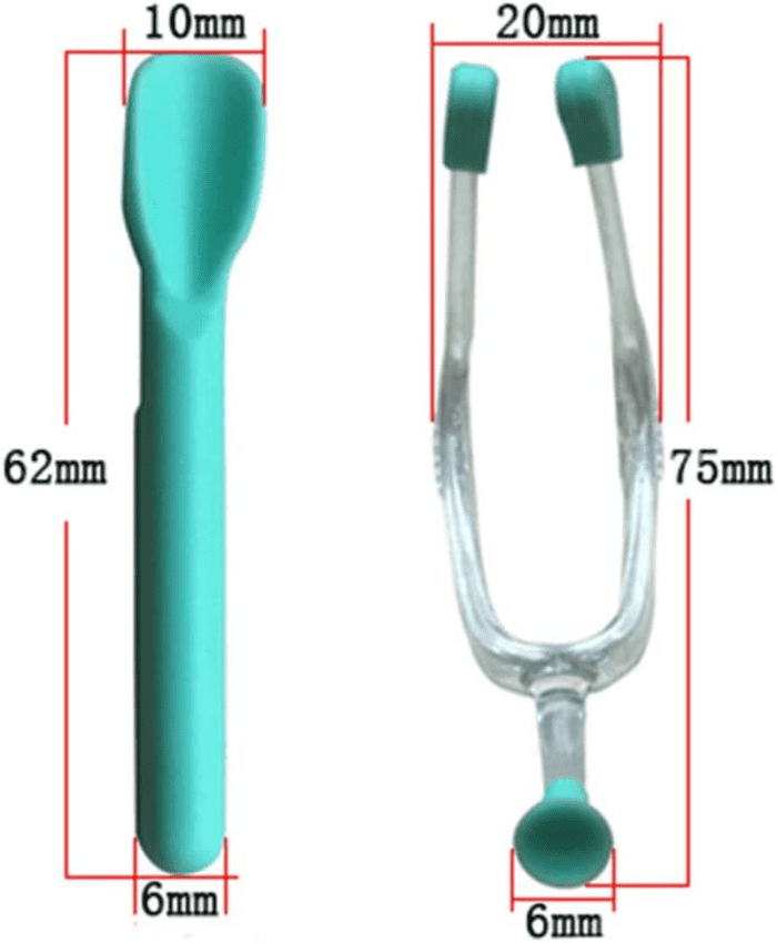 Soft Contact Lenses Remover and Insertion Tool, Contact Tweezers and Soft Silicone Scoop for Girls with Long Nails, Gift for Contact Lens New User (Green) - Image 5