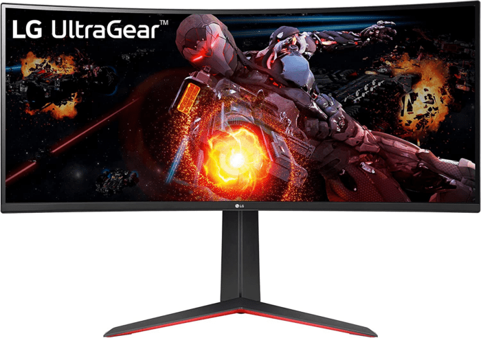 Ultragear QHD 34-Inch Curved Gaming Monitor 34GP63A-B, VA with HDR 10 Compatibility and AMD Freesync Premium, 160Hz, Black