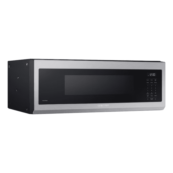 Smart SLIM 1.1-Cu Ft 1100-Watt Low Profile 29.88-In Over-The-Range Microwave (Fingerprint Resistant Stainless Steel) - Image 4