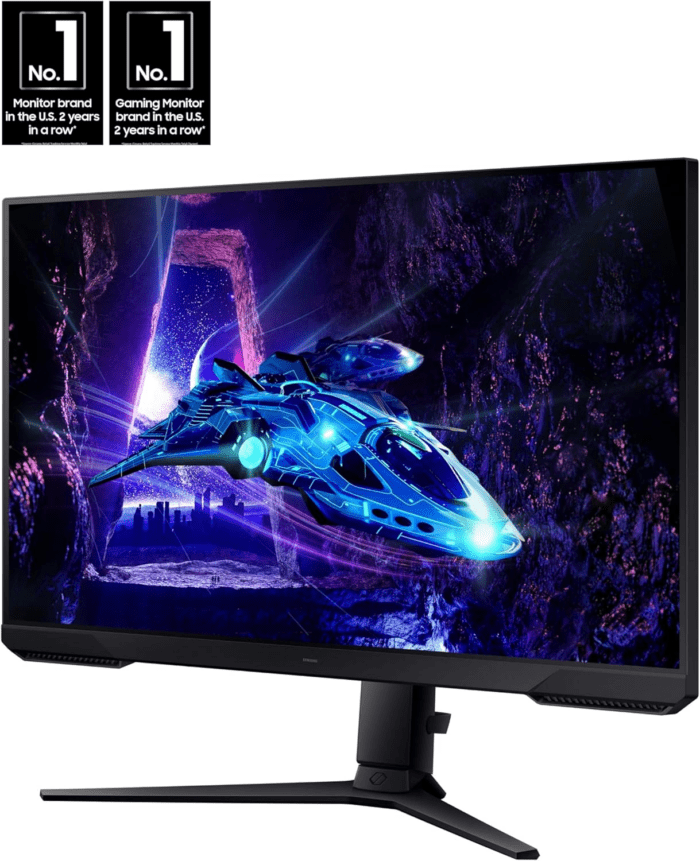 27-Inch Odyssey G3 (G30D) Series FHD Gaming Monitor, 1Ms, 180Hz, AMD Freesync, Adjustable Stand, Black Equalizer, Virtual Aim Point, Eye Saver Mode, Flicker-Free, LS27DG302ENXZA, 2024 - Image 2