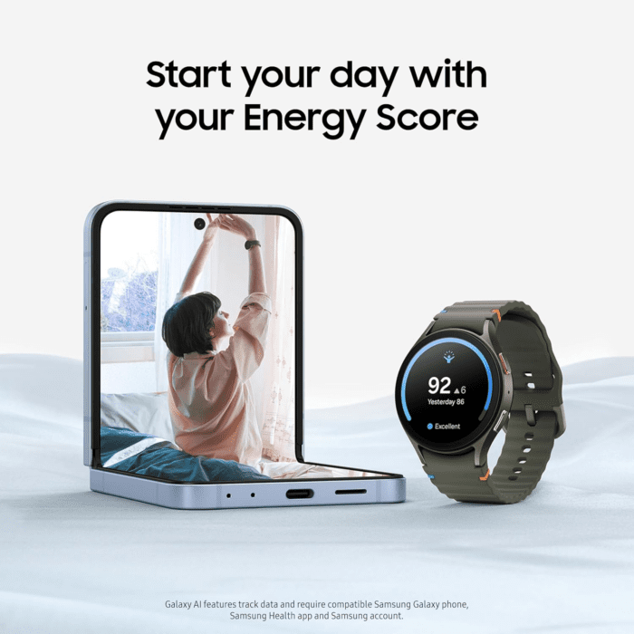 Galaxy Watch 7 40Mm Bluetooth AI Smartwatch W/Energy Score, Wellness Tips, Heart Rate Tracking, Sleep Monitor, Fitness Tracker, 2024, Cream [US Version, 1Yr Manufacturer Warranty] - Image 4