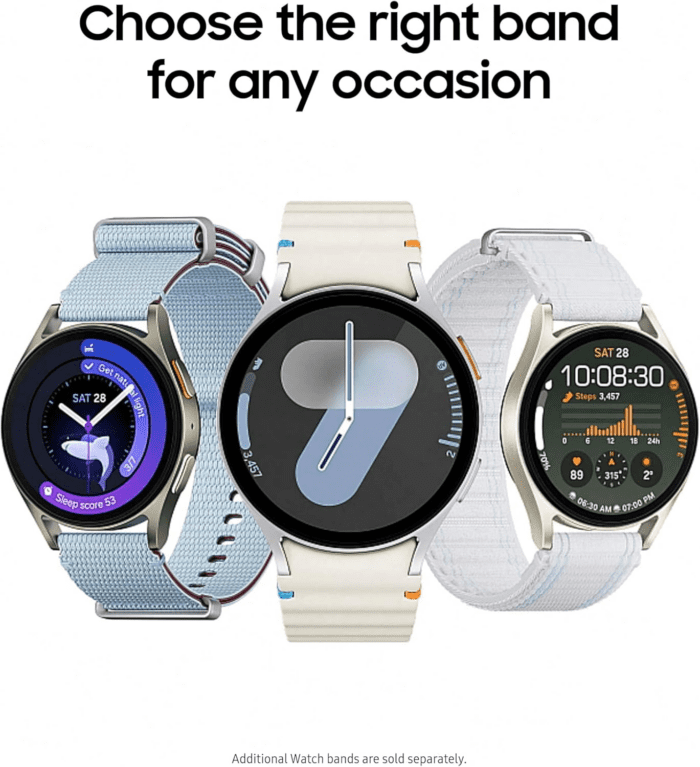 Galaxy Watch 7 40Mm Bluetooth AI Smartwatch W/Energy Score, Wellness Tips, Heart Rate Tracking, Sleep Monitor, Fitness Tracker, 2024, Cream [US Version, 1Yr Manufacturer Warranty] - Image 10