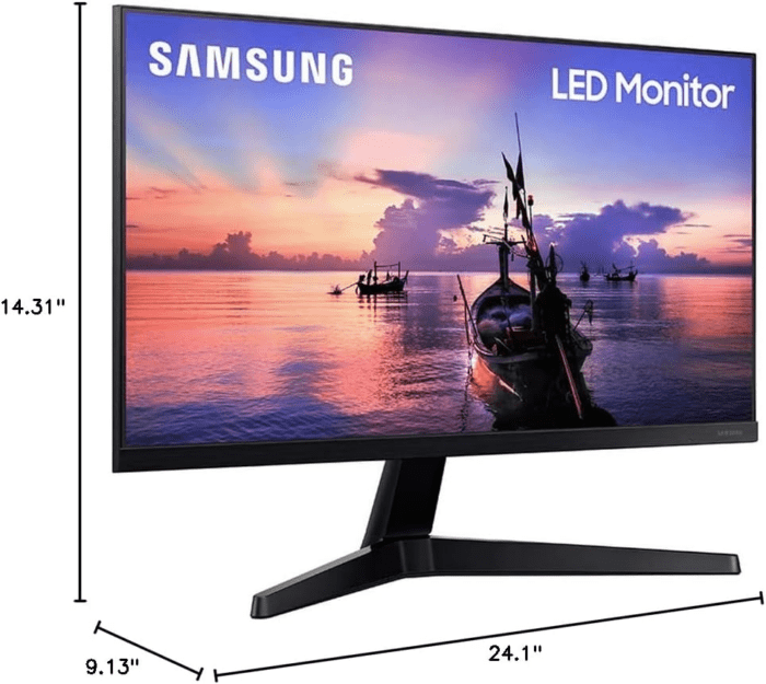 27" T35F Series FHD 1080P Computer Monitor, 75Hz, IPS Panel, HDMI, VGA (D-Sub), 3-Sided Border-Less, Freesync, LF27T350FHNXZA - Image 13