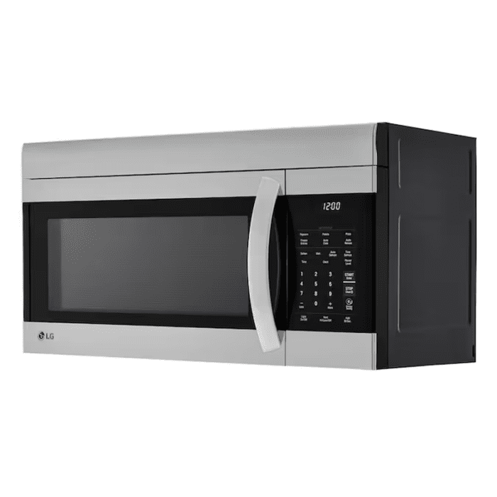 Easyclean 1.7-Cu Ft 1000-Watt 29.88-In Over-The-Range Microwave with Sensor Cooking (Stainless Steel) - Image 9