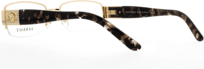 VE 1175B Eyeglasses W/Gold Frame and Non- 53 Mm Diameter Lenses, - Image 7