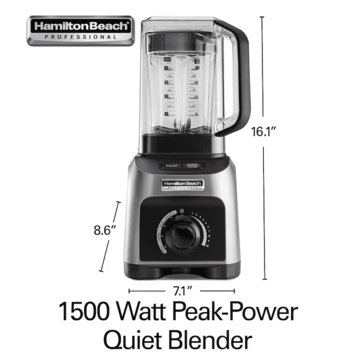 32-Oz 4-Speed Countertop Blender (Silver) - Image 7