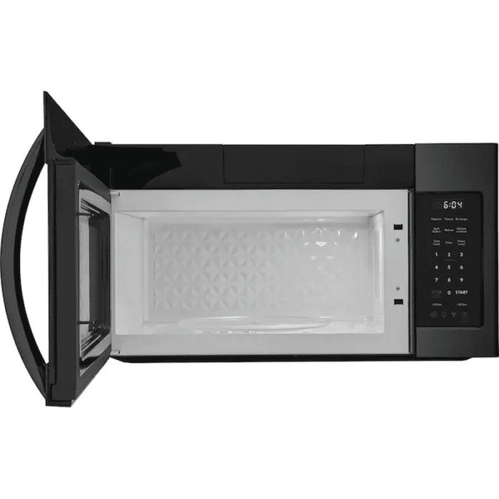 1.8-Cu Ft 1000-Watt 29.88-In Over-The-Range Microwave (Black Stainless Steel) - Image 2