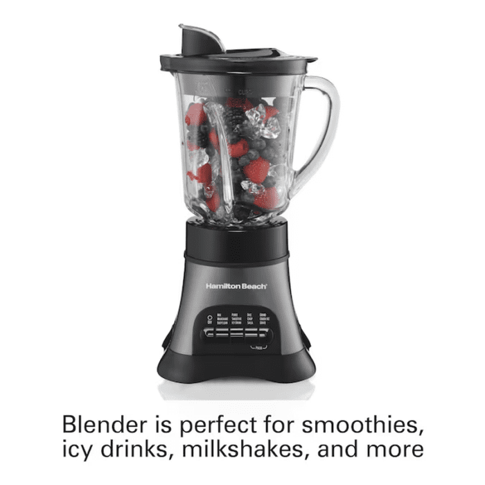 40-Oz 2-Speed Blender and Food Processor Combo (Grey) - Image 6