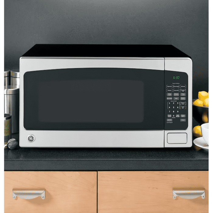 2-Cu Ft Lar 1200-Watt Sensor Cooking Controls Countertop Microwave (Stainless) - Image 4