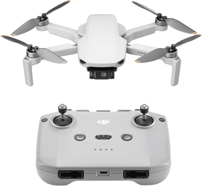 Mini 4K, Drone with 4K UHD Camera for Adults, under 249 G, 3-Axis Gimbal Stabilization, 10Km Video Transmission, Auto Return, Wind Resistance, 1 Battery for 31-Min Max Flight Time, Intelligent Flight