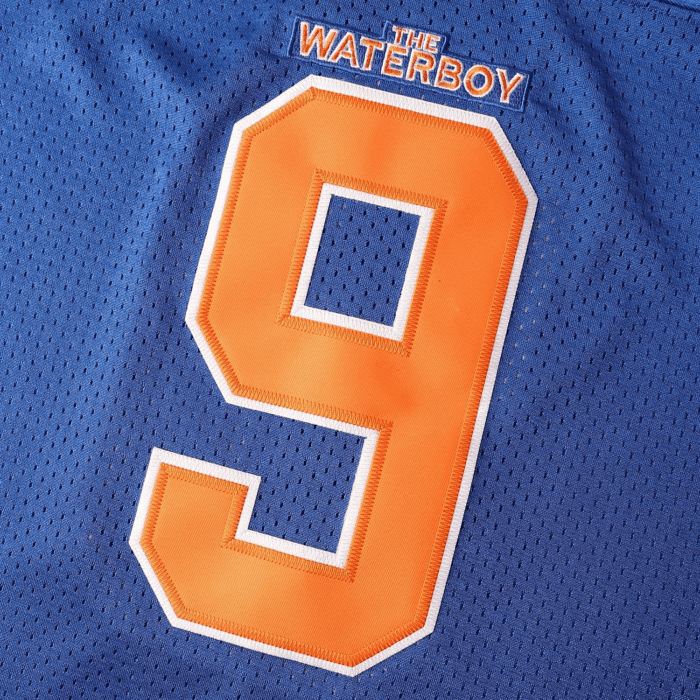 Bobby Boucher #9 the Waterboy Adam Sandler Movie Mud Dogs Bourbon Bowl Football Jersey - Image 3