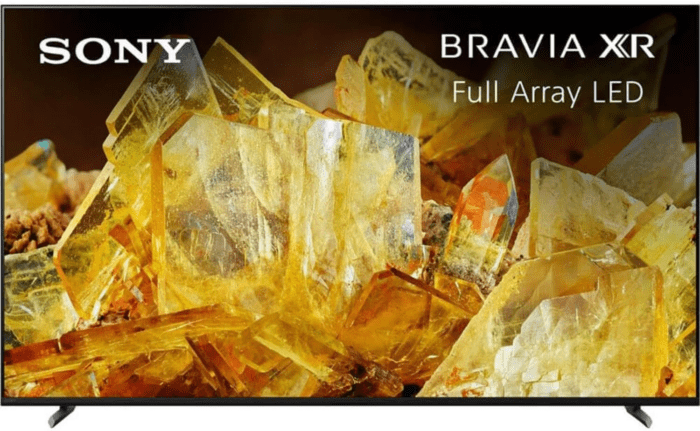 85 Inch 4K Ultra HD TV X90L Series: BRAVIA XR Full Array LED Smart Google TV with Dolby Vision HDR and Exclusive Features for the Playstation® 5 XR85X90L- Latest Model,Black