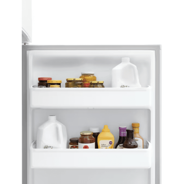 18.3-Cu Ft Top-Freezer Refrigerator (White) Garage Ready - Image 7