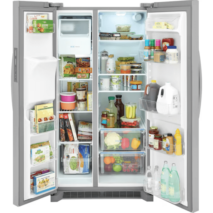 25.6-Cu Ft Side-By-Side Refrigerator with Ice Maker, Water and Ice Dispenser (Fingerprint Resistant Stainless Steel) ENERGY STAR - Image 10