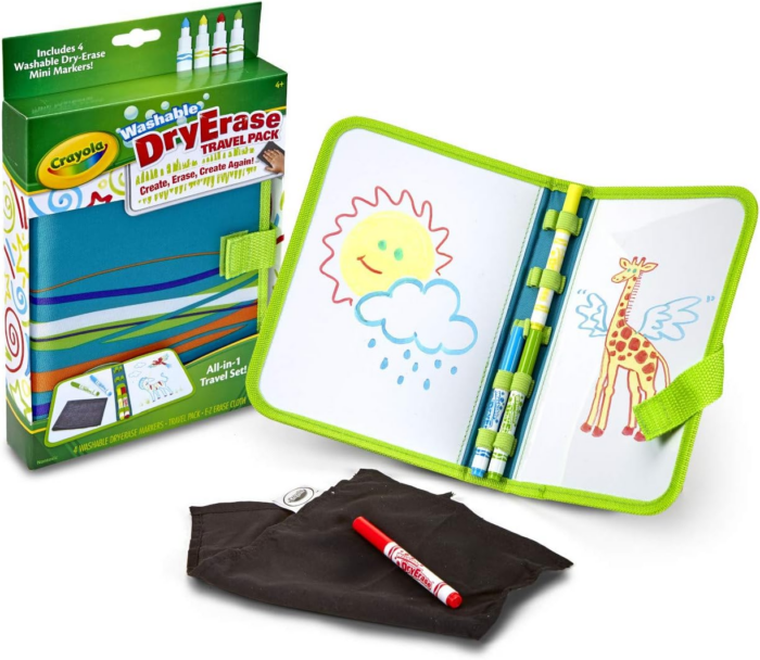 Washable Dry Erase Travel Pack, Whiteboard for Kids, Ages 4, 5, 6, 7 - Image 3