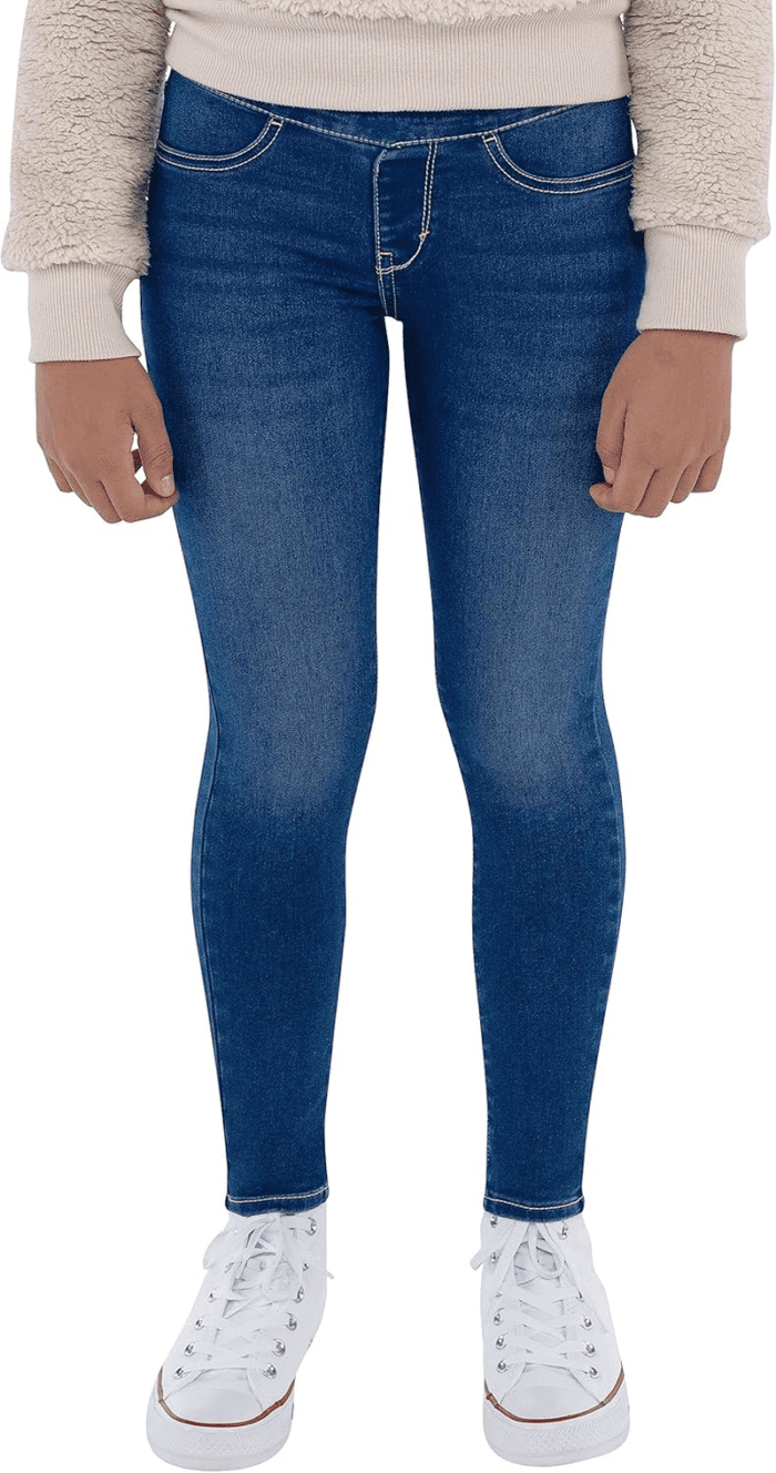 Girls' Skinny Fit Pull on Jeggings - Image 3