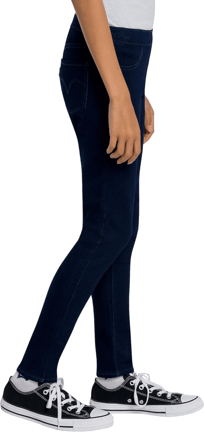 Girls' Skinny Fit Pull on Jeggings - Image 5