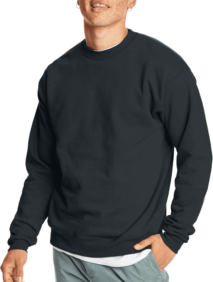 Ecosmart Fleece, Cotton-Blend Pullover, Crewneck Sweatshirt for Men (1 or 2 Pack)