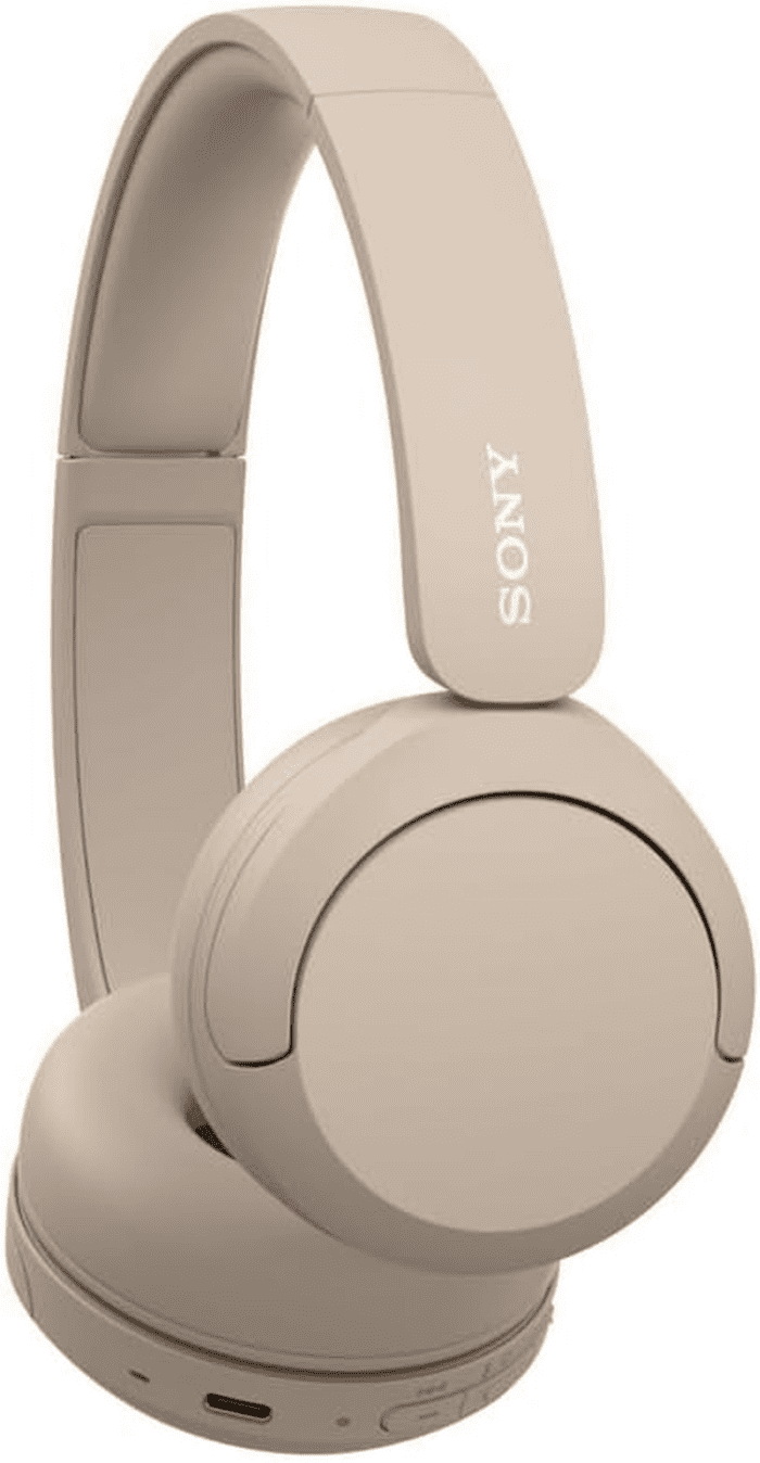 WH-CH520 Wireless Headphones Bluetooth On-Ear Headset with Microphone, Cappuccino - Image 8