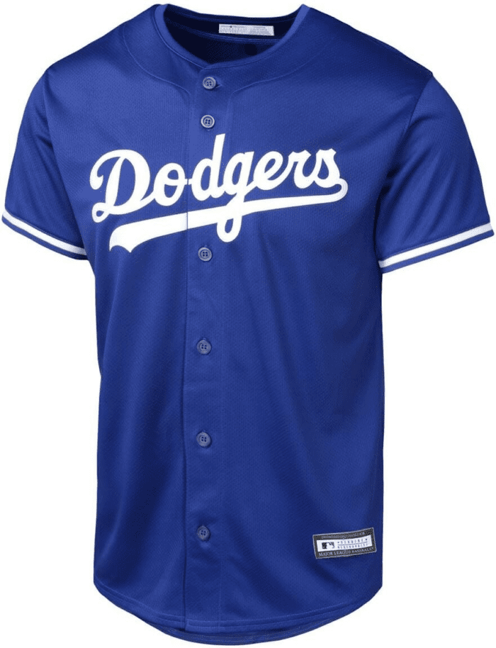 Shohei Ohtani Los Angeles Dodgers MLB Kids Youth 8-20 Blue Alternate Player Jersey - Image 2