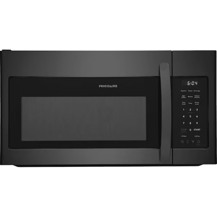 1.8-Cu Ft 1000-Watt 29.88-In Over-The-Range Microwave (Black Stainless Steel)