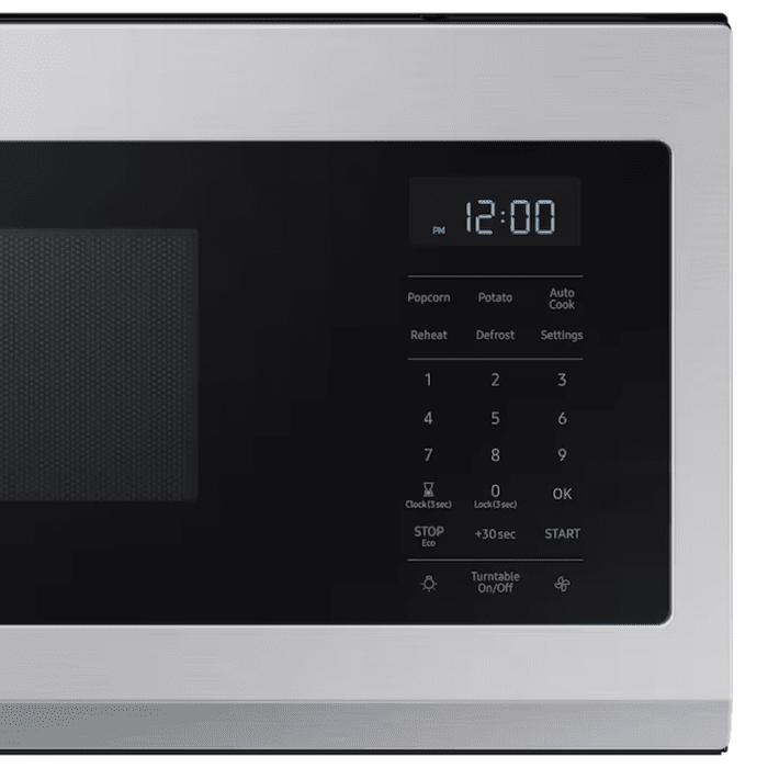 Smart SLIM 1.1-Cu Ft 1100-Watt Low Profile 29.88-In Over-The-Range Microwave (Fingerprint Resistant Stainless Steel) - Image 7