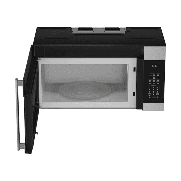 1.7-Cu Ft 1000-Watt Low Profile 29.88-In Over-The-Range Microwave with Sensor Cooking (Stainless Steel) - Image 7