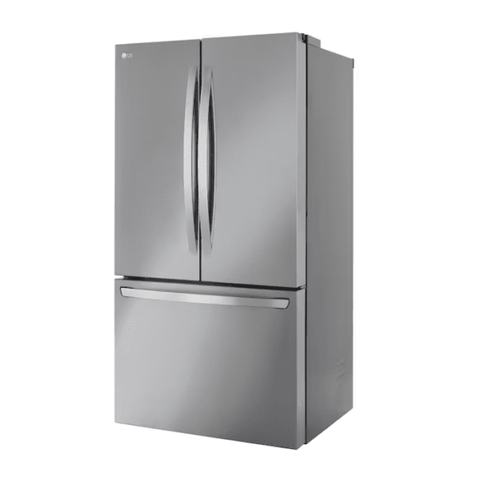 Counter-Depth MAX 26.5-Cu Ft Smart French Door Refrigerator with Ice Maker and Water Dispenser (Stainless Steel) ENERGY STAR - Image 5