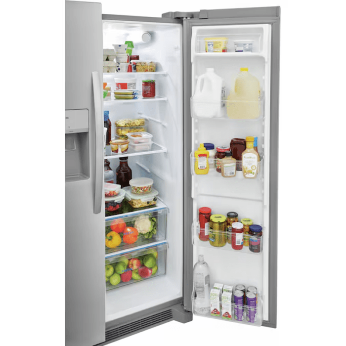 25.6-Cu Ft Side-By-Side Refrigerator with Ice Maker, Water and Ice Dispenser (Fingerprint Resistant Stainless Steel) ENERGY STAR - Image 7