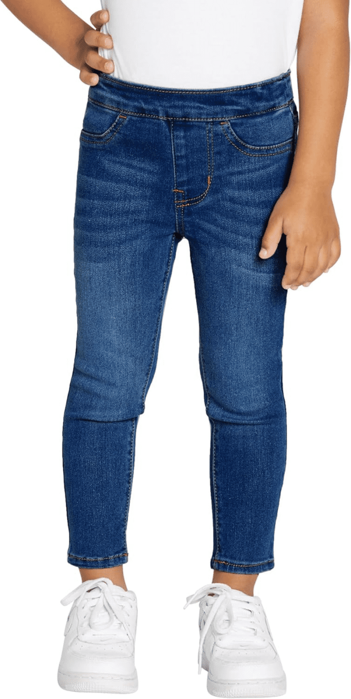 Girls' Skinny Fit Pull on Jeggings - Image 2