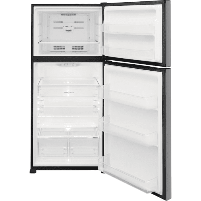 20-Cu Ft Top-Freezer Refrigerator (Fingerprint Resistant Stainless Steel) Garage Ready - Image 2