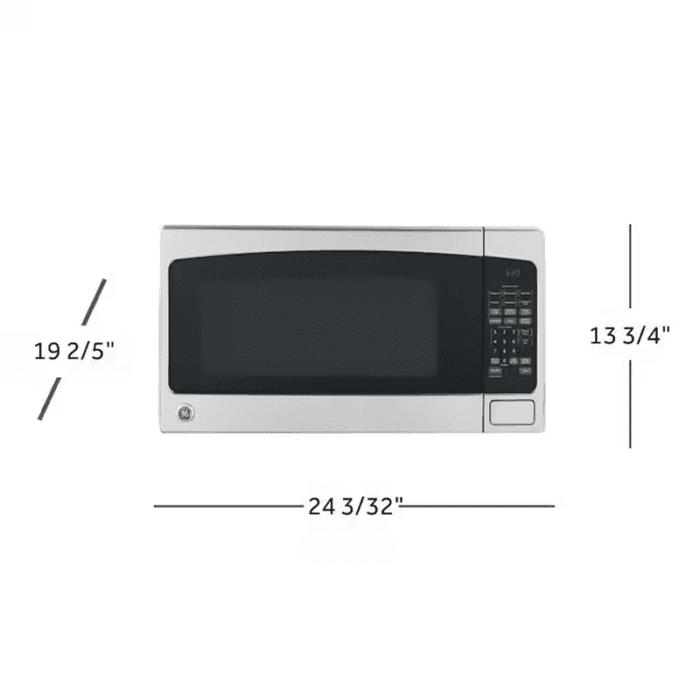 2-Cu Ft Lar 1200-Watt Sensor Cooking Controls Countertop Microwave (Stainless) - Image 11