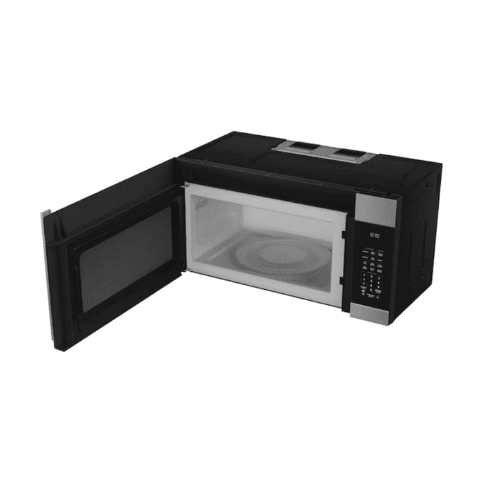 1.7-Cu Ft 1000-Watt Low Profile 29.88-In Over-The-Range Microwave with Sensor Cooking (Stainless Steel) - Image 8