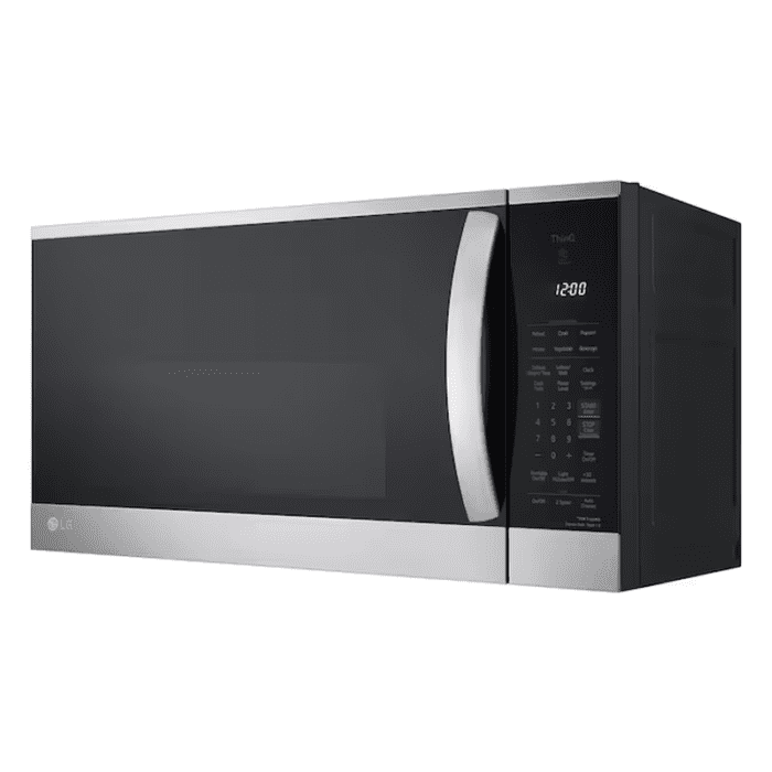 1.8-Cu Ft 1000-Watt 29.88-In Over-The-Range Microwave with Sensor Cooking (Printproof Stainless Steel) - Image 7