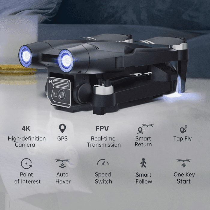 X10 PRO GPS Drone with Camera for Adults 4K UHD, 90 Min Long Flight Time,3280 FT Long Control Range, Auto Return, Follow Me, Brushless Motor, 5G FPV RC Quadcopter for Beginners(<0.55Bl) - Image 6