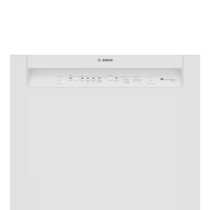 100 Series 24-In Front Control Smart Built-In Dishwasher (White), 50-Dba Very Quiet Sound Level - Image 5