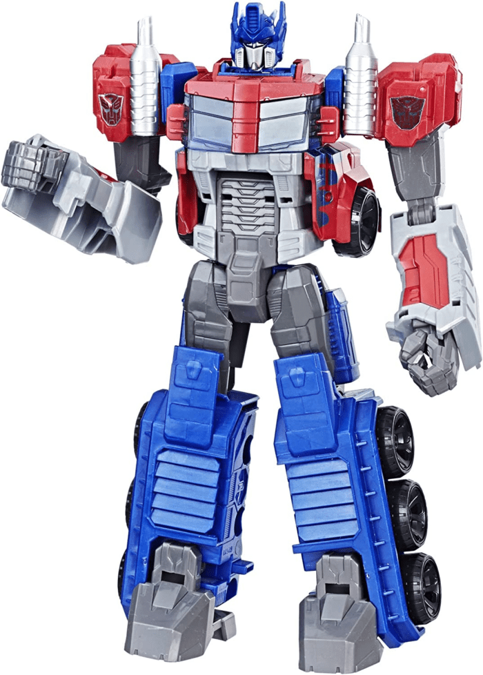 Toys Heroic Optimus Prime Action Figure - Timeless Large-Scale Figure, Changes into Toy Truck - Toys for Kids 6 and Up, 11-Inch (Amazon Exclusive)