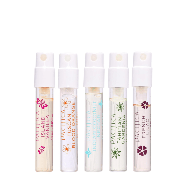 Beauty, Wanderlust Spray Perfume Trial Set, Island Vanilla, 5 Scents, Fragrance Sampler Gift Set, Natural & Essential Oils, Clean, Vegan & Cruelty Free - Image 3