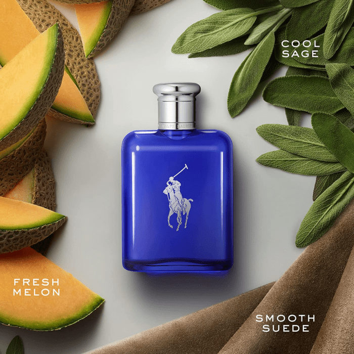 - Polo Blue - Eau De Toilette - Men'S Cologne - Aquatic & Fresh - with Citrus, Sage, and Suede - Medium Intensity - Image 2