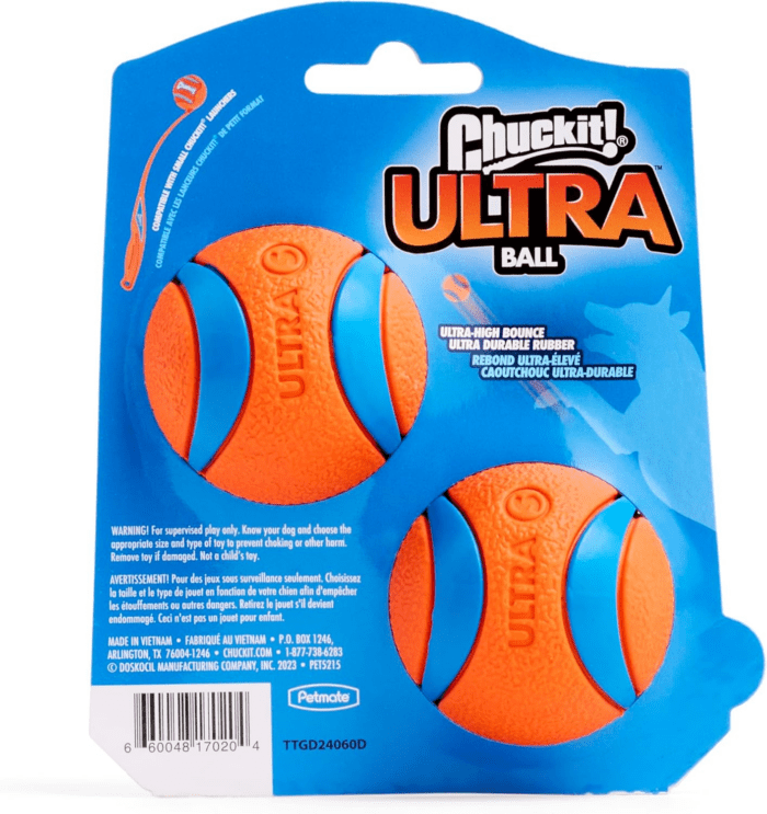 Ultra Ball Dog Toy - Small Bouncy Fetch Balls for Dogs 0-20 Lbs - Made from Durable Rubber - Floating Water Pet Toys - Size Small - 2-Inch Diameter - Pack of 2 - Image 10