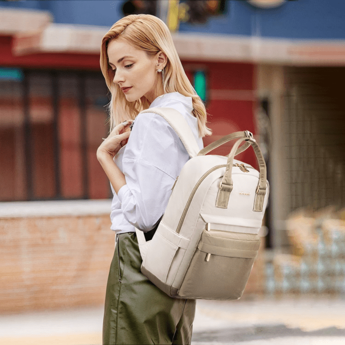 Backpack Purse for Women, 14 Inch Laptop Backpack Cute Waterproof Backpacks Stylish Travel Bags Vintage Daypacks Bookbag for College School Work - Image 6