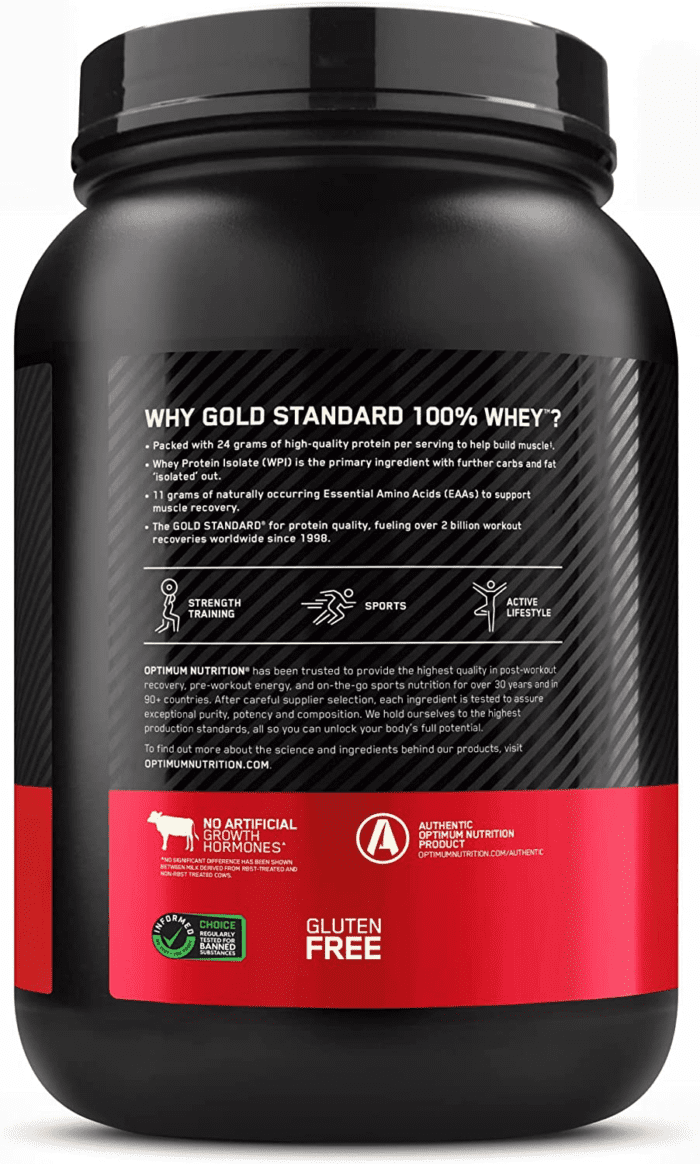 Gold Standard 100% Whey Protein Powder, Extreme Milk Chocolate, 2 Pound (Pack of 1) (Packaging May Vary) - Image 11