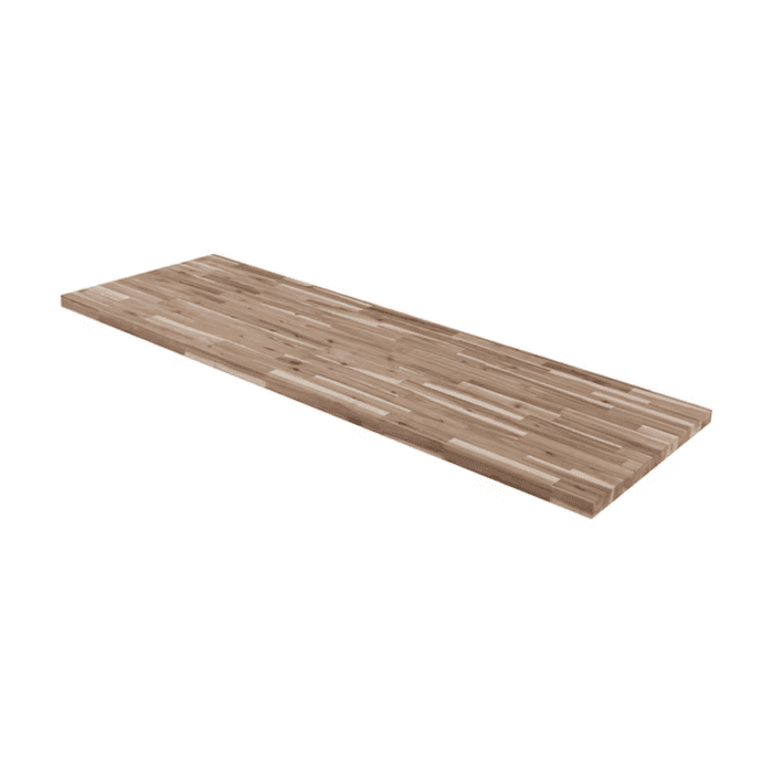 8-Ft X 25-In X 1.5-In Finger-Jointed Natural Acacia Butcher Block Countertop - Image 8