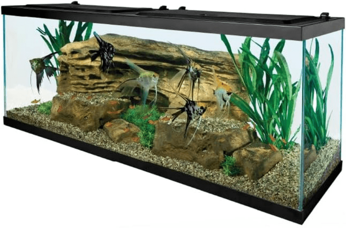 Complete LED Aquarium 55 Gallons, Includes LED Lighting, Filtration, Heater and Accessories - Image 2