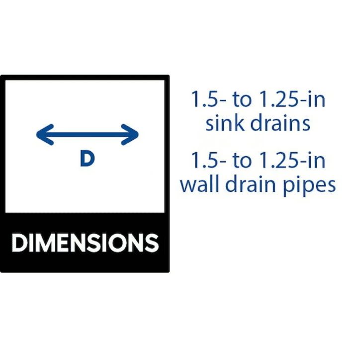 1-1/4-In Plastic P-Trap - Image 2